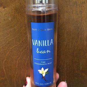 Vanilla bean spray